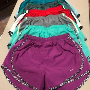 Set of 6 Nike shorts